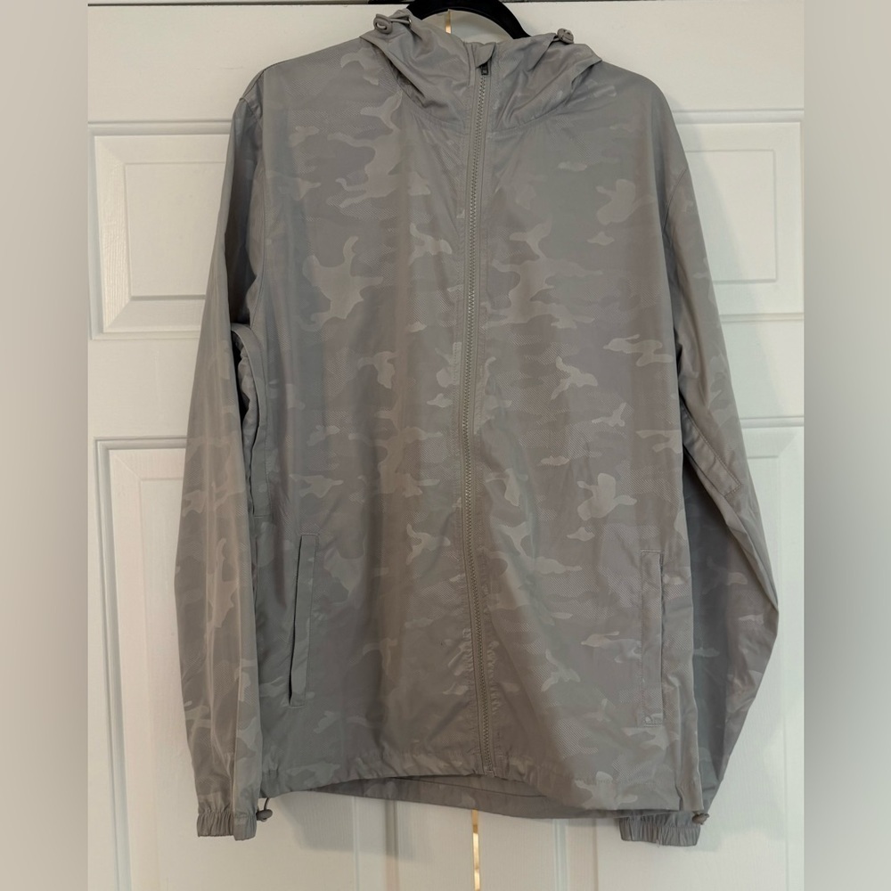 TAILORBYRD Camo Windbreaker Jacket polyester Size Medium